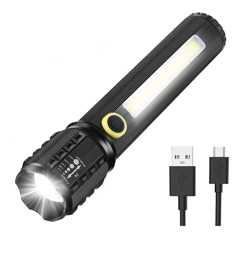 LINTERNAS LED RECARGABLES – 3 MODOS