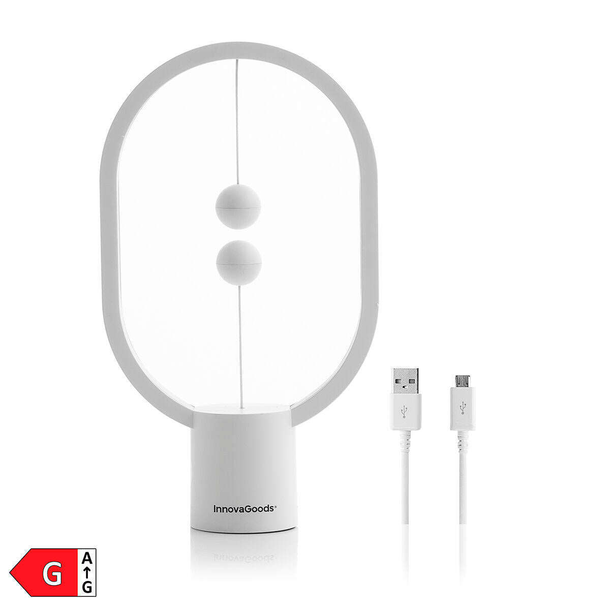 LÁMPARA DE EQUILIBRIO LED MAGNÉTICA