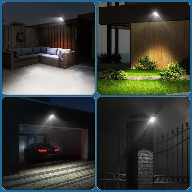 LUZ SOLAR PARA EXTERIORES CON SENSOR DE MOVIMIENTO