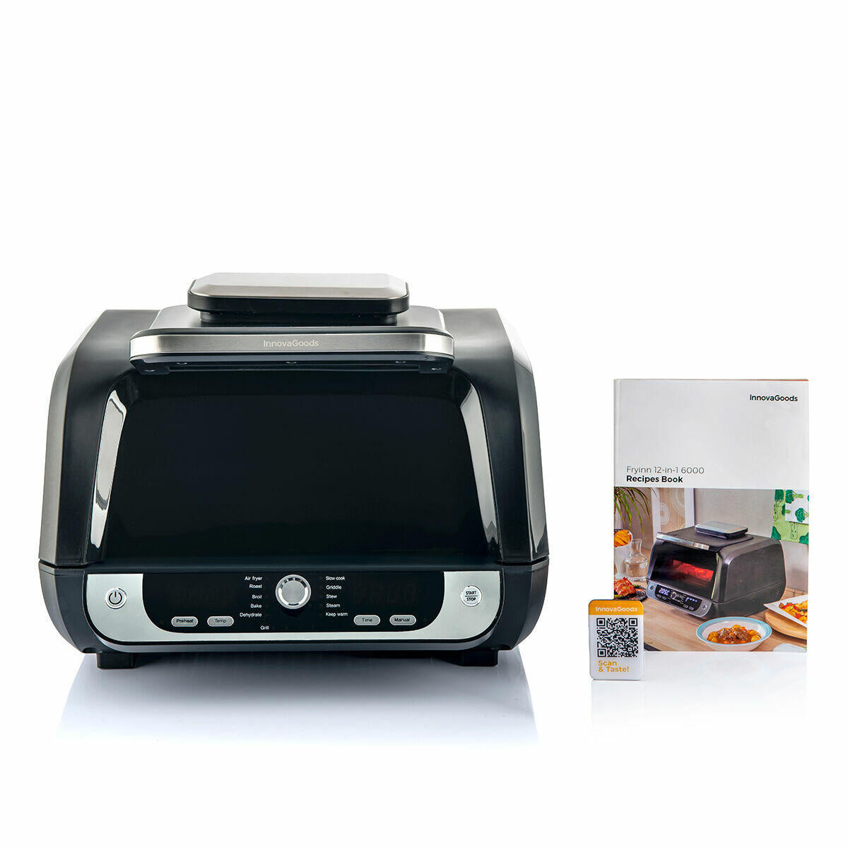 FREIDORA DE AIRE CON GRILL 6L