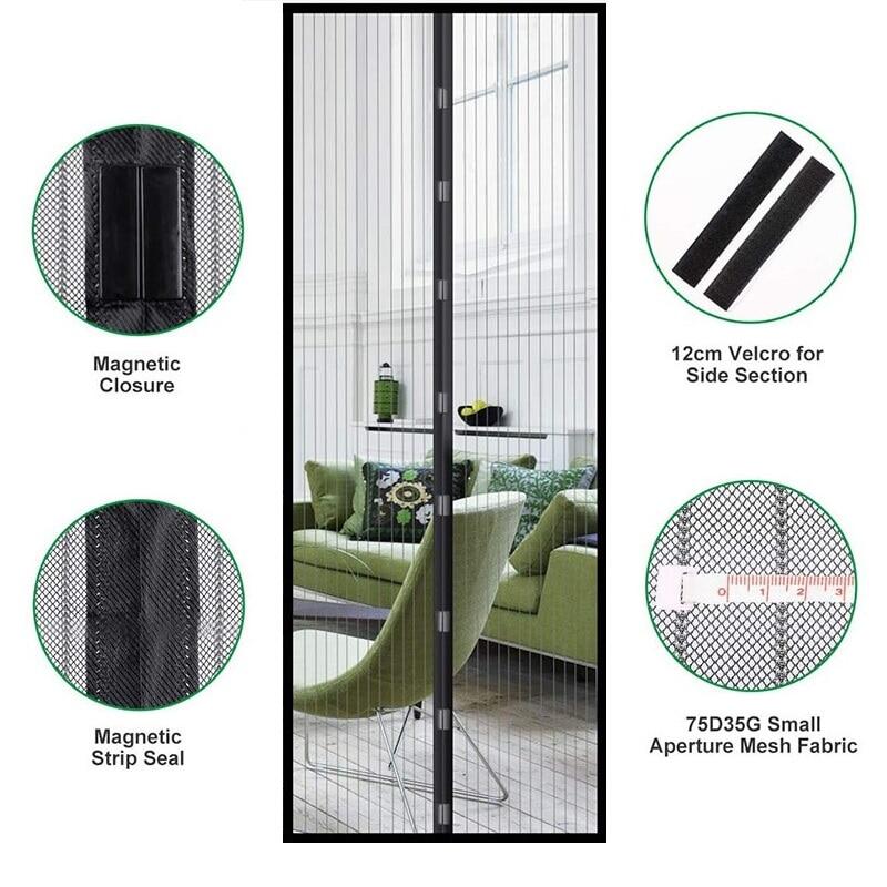 MOSQUITERA PARA PUERTA 100X210CM