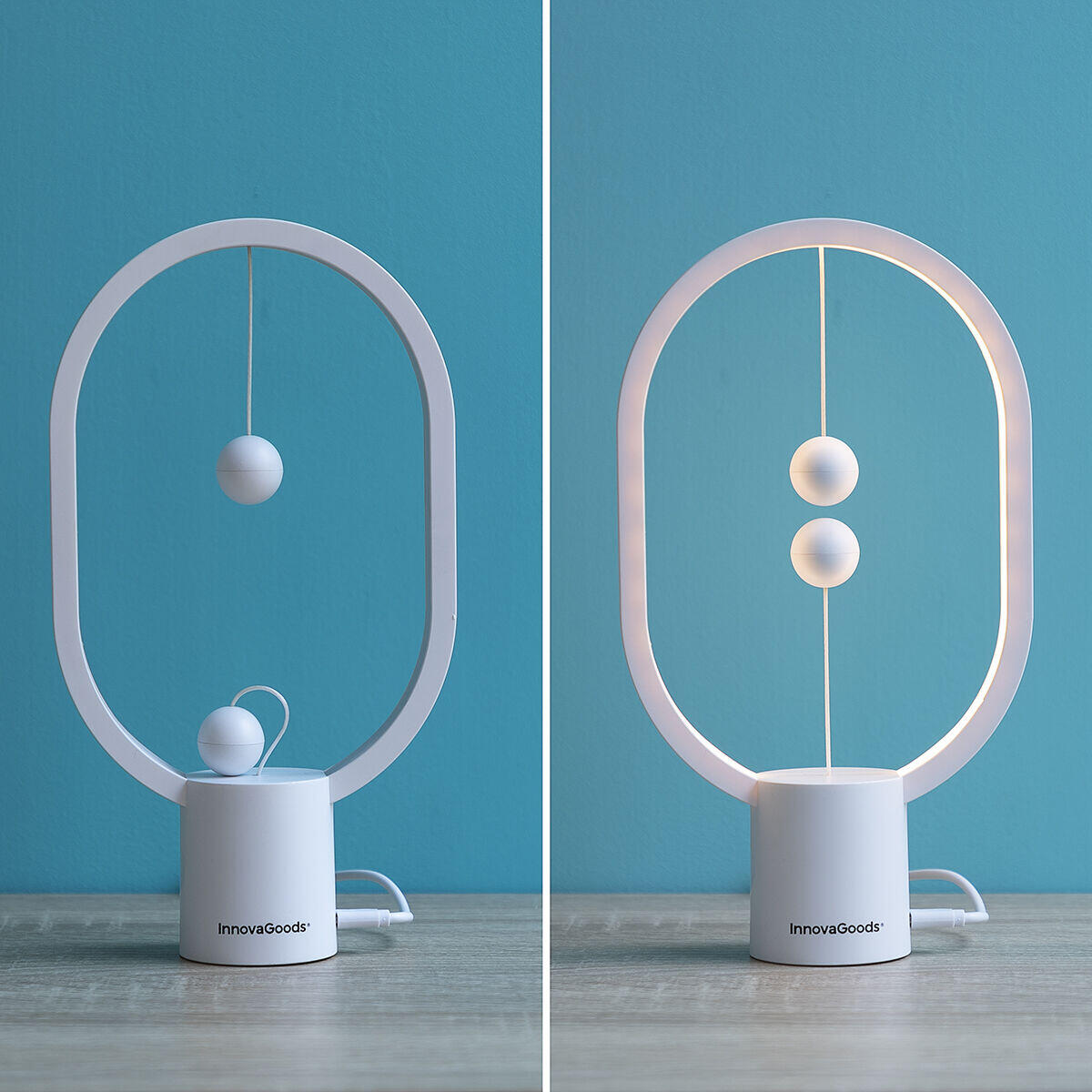 LÁMPARA DE EQUILIBRIO LED MAGNÉTICA