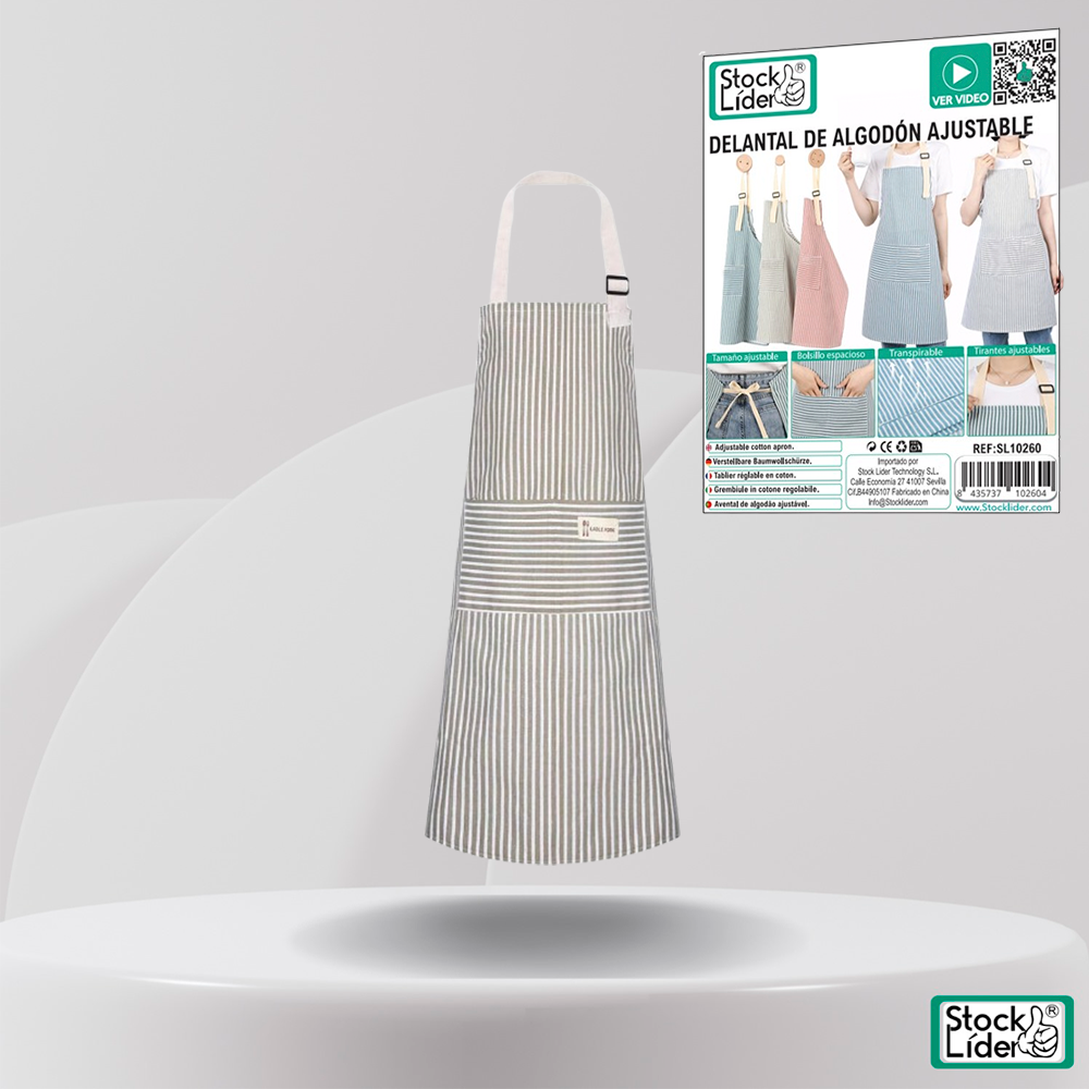 DELANTAL DE COCINA AJUSTABLE