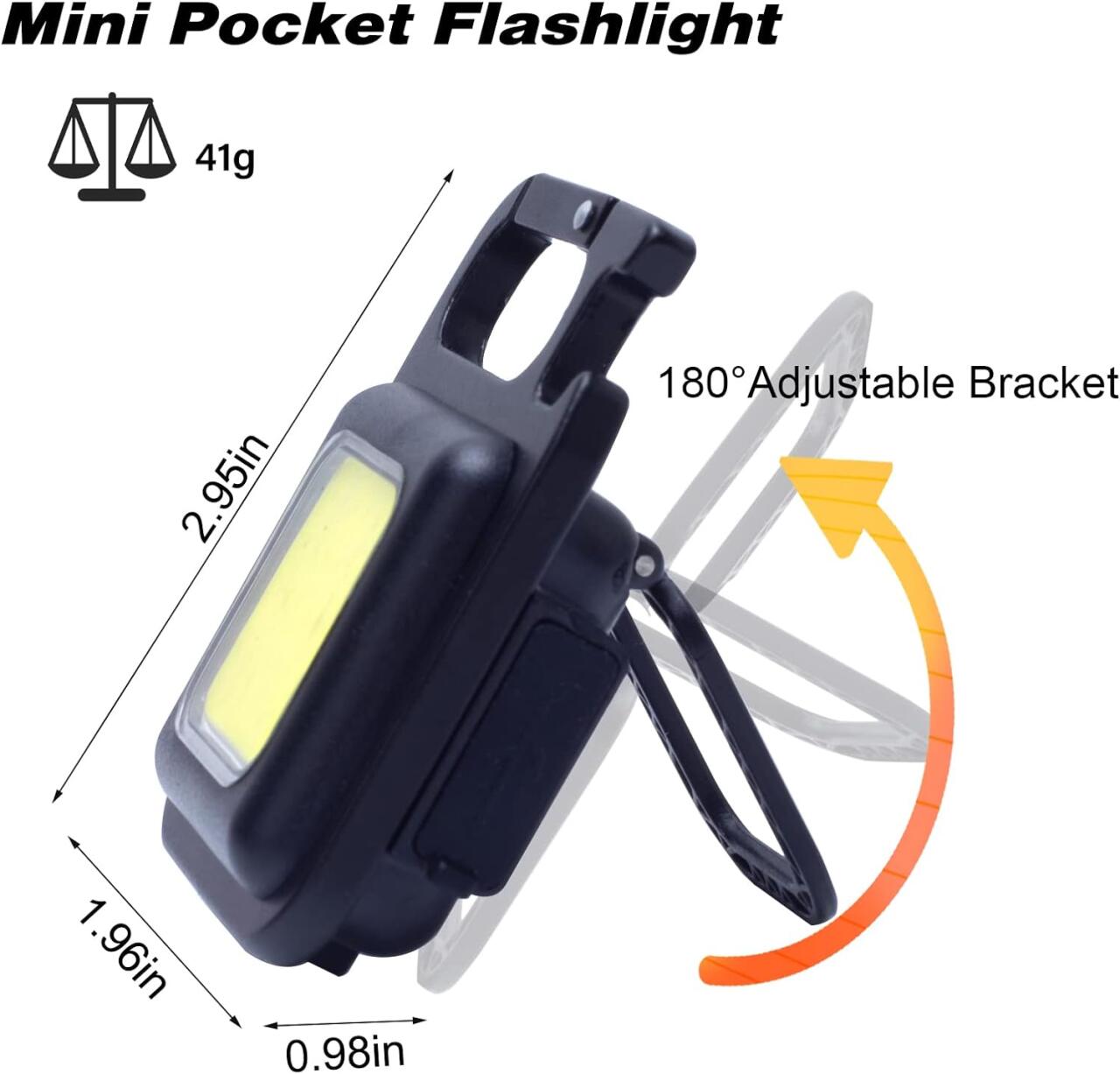 MINI LINTERNA LLAVERO LED