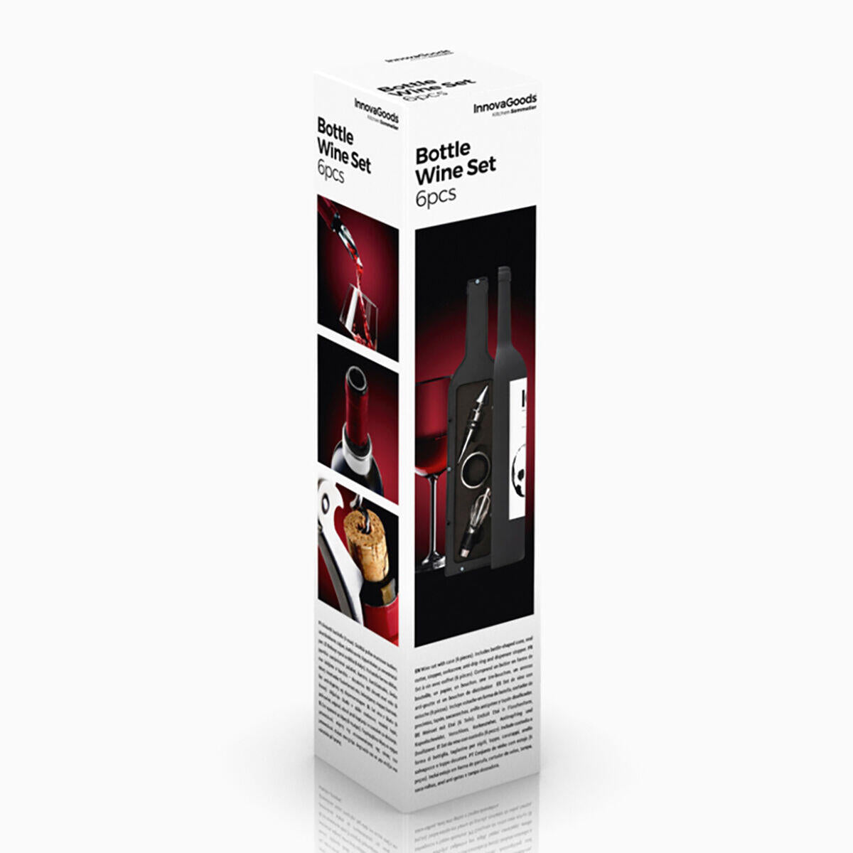 ESTUCHE DE VINO BOTELLA 5 PIEZAS