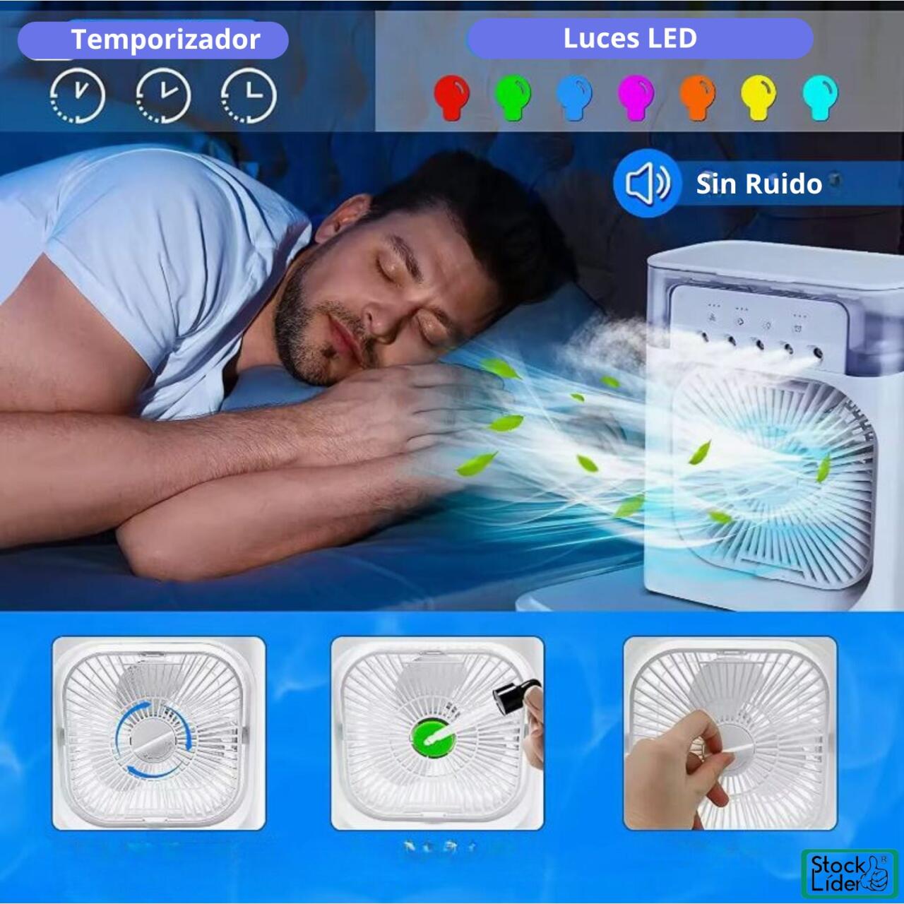 VENTILADOR DE AIRE PORTÁTIL