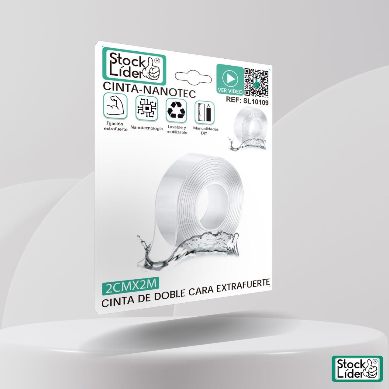 CINTA NANOTEC MÁGICA DE DOBLE CARA
