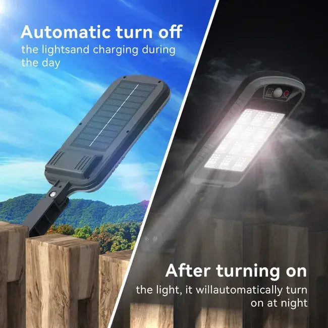 LUZ SOLAR PARA EXTERIORES CON SENSOR DE MOVIMIENTO