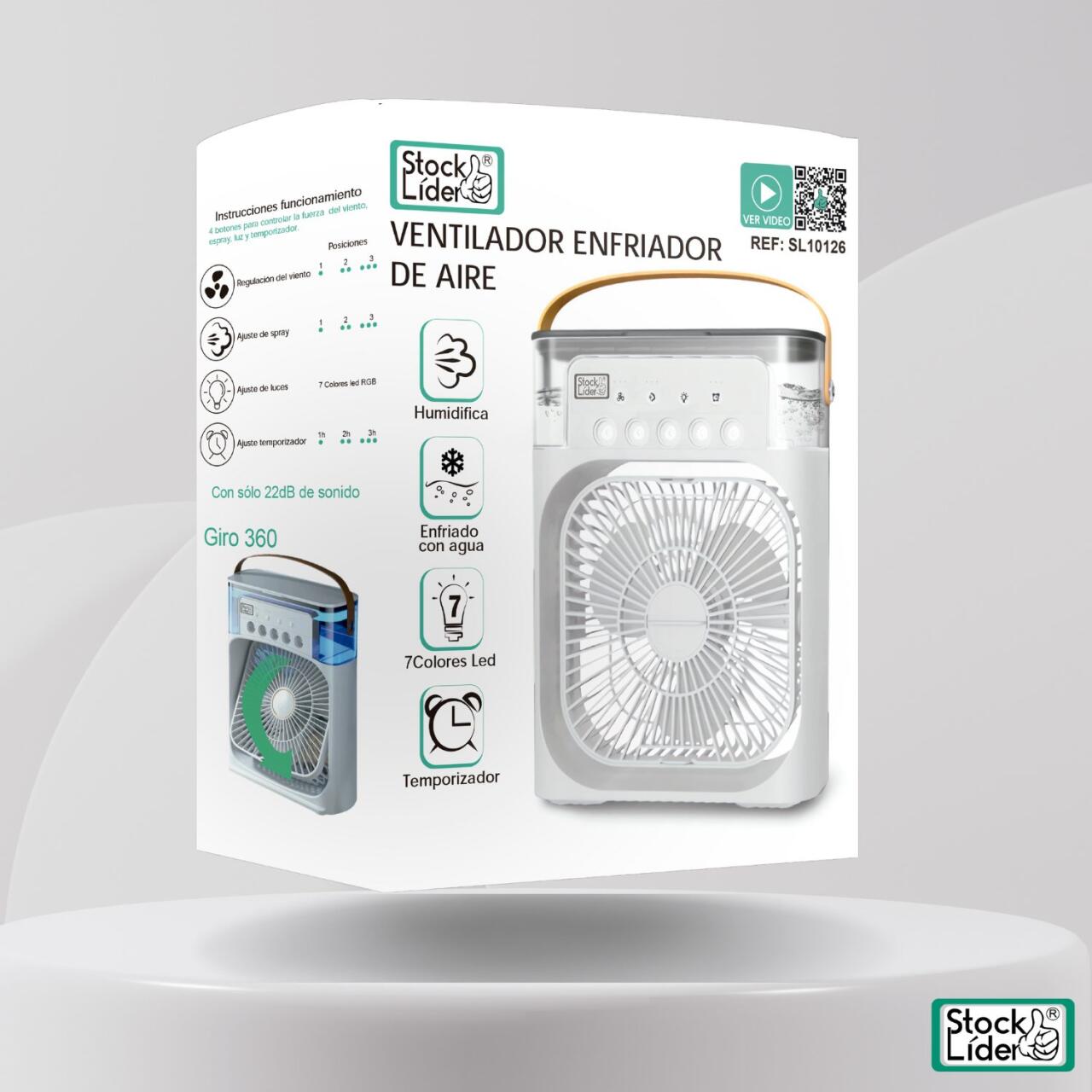 VENTILADOR DE AIRE PORTÁTIL