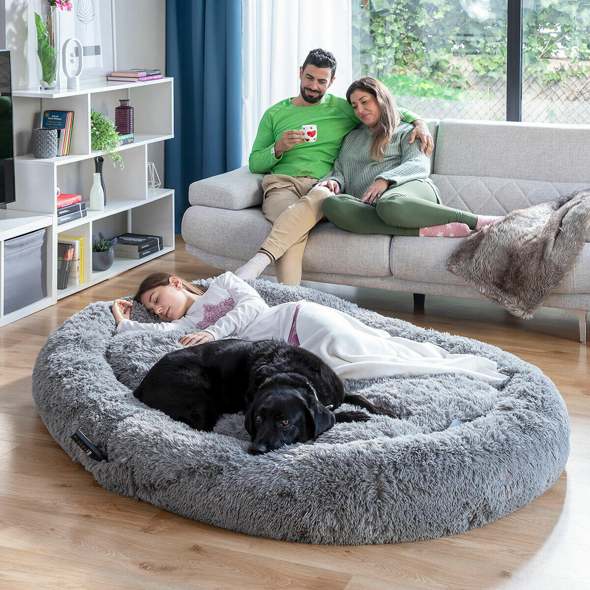 CAMA DE PERRO Y HUMANOS XXL