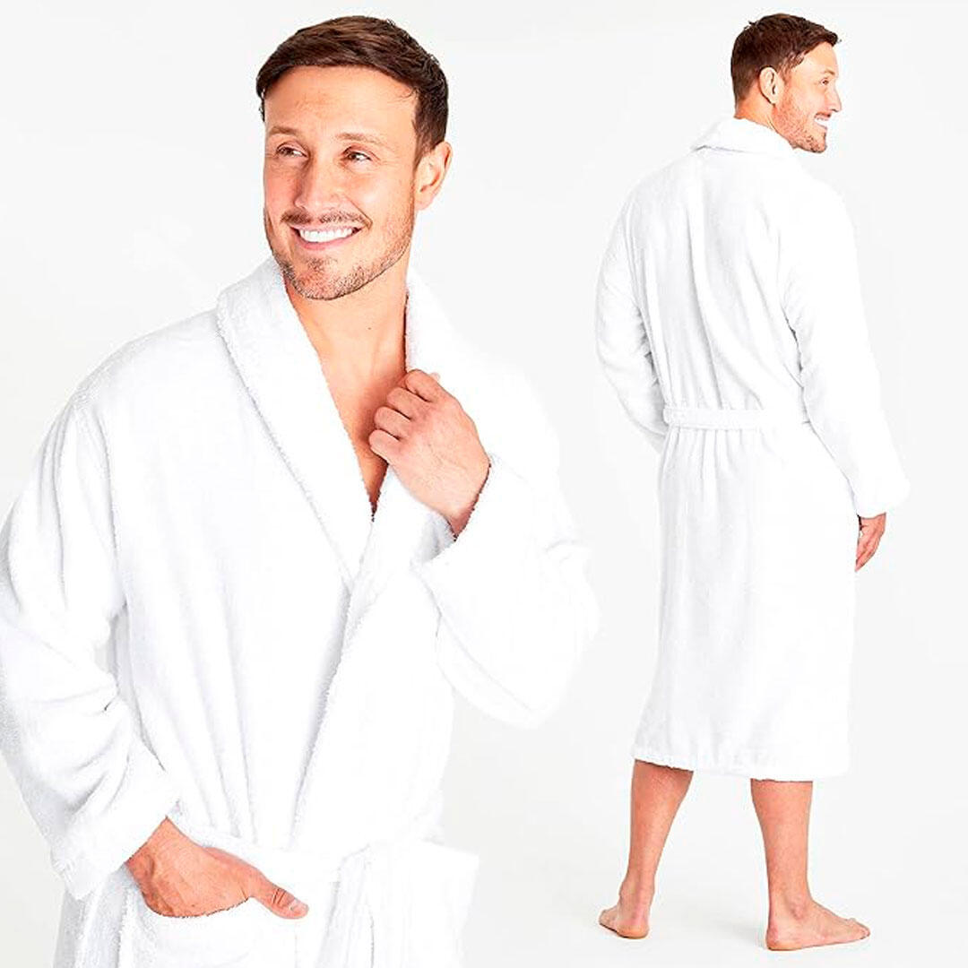 ALBORNOZ DE BAÑO BLANCO