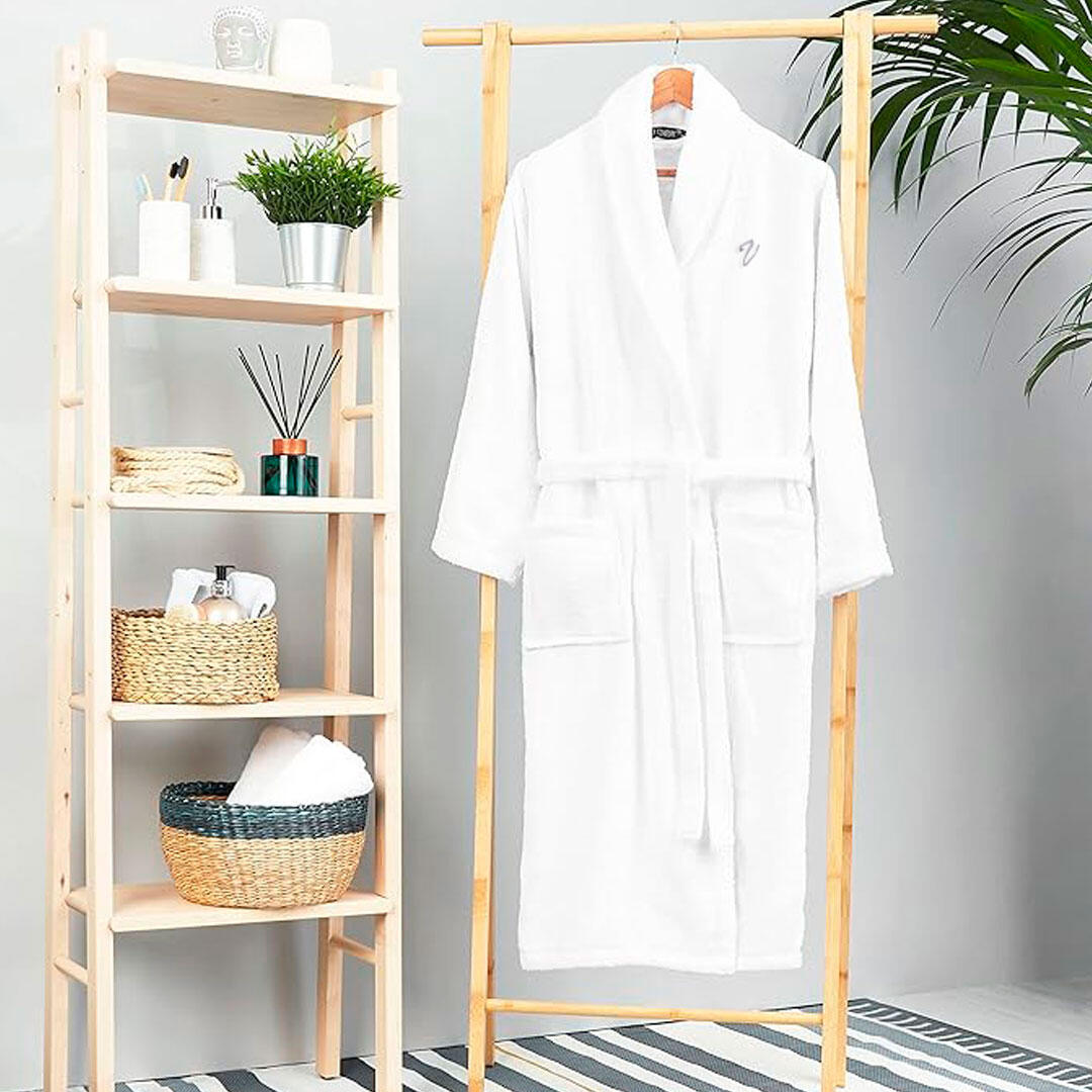 ALBORNOZ DE BAÑO BLANCO