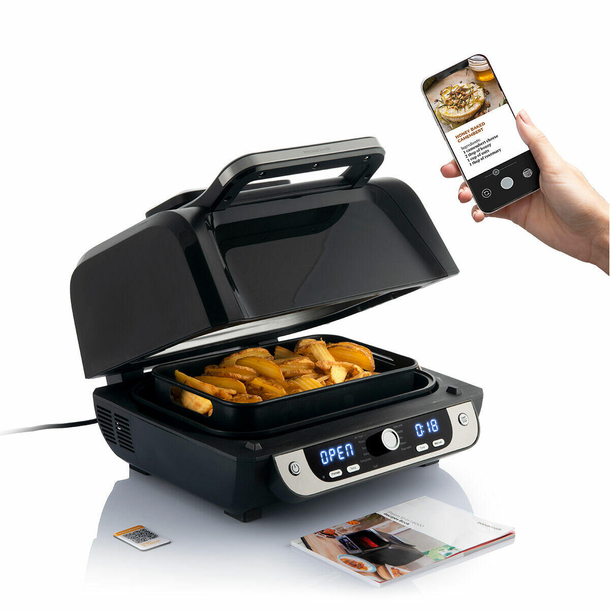 FREIDORA DE AIRE CON GRILL 6L