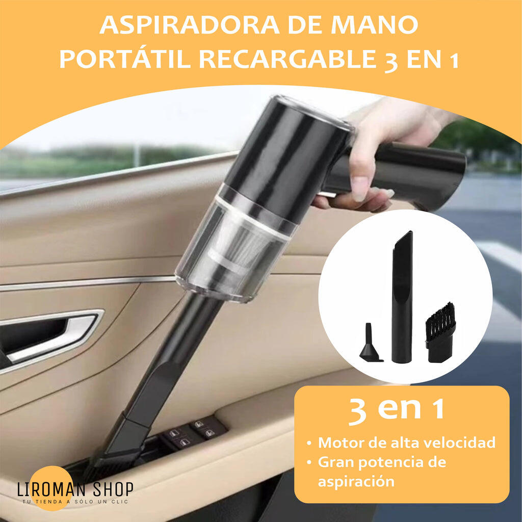 MINI ASPIRADORA PORTÁTIL INALÁMBRICA