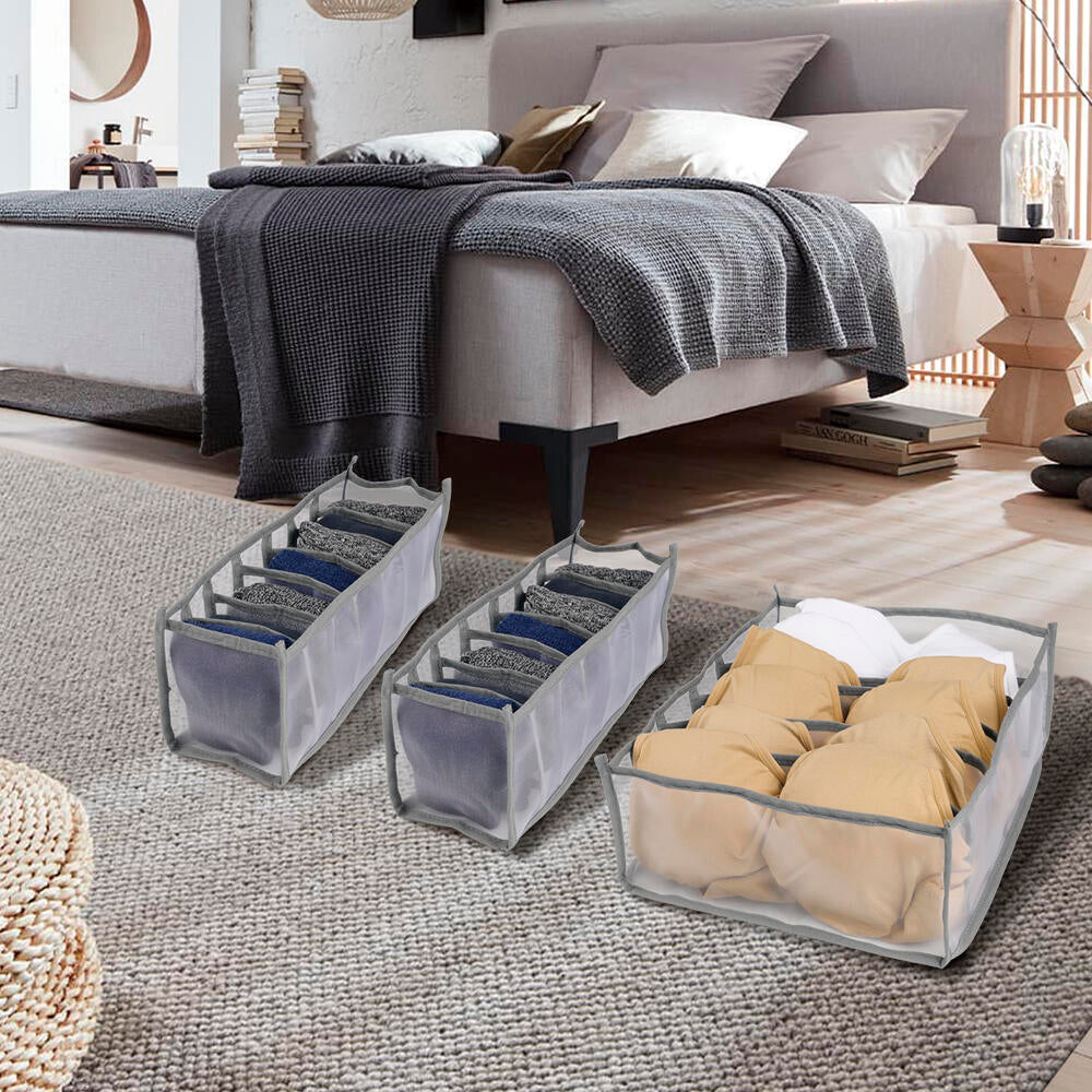 SET 3 ORGANIZADORES ROPA INTERIOR