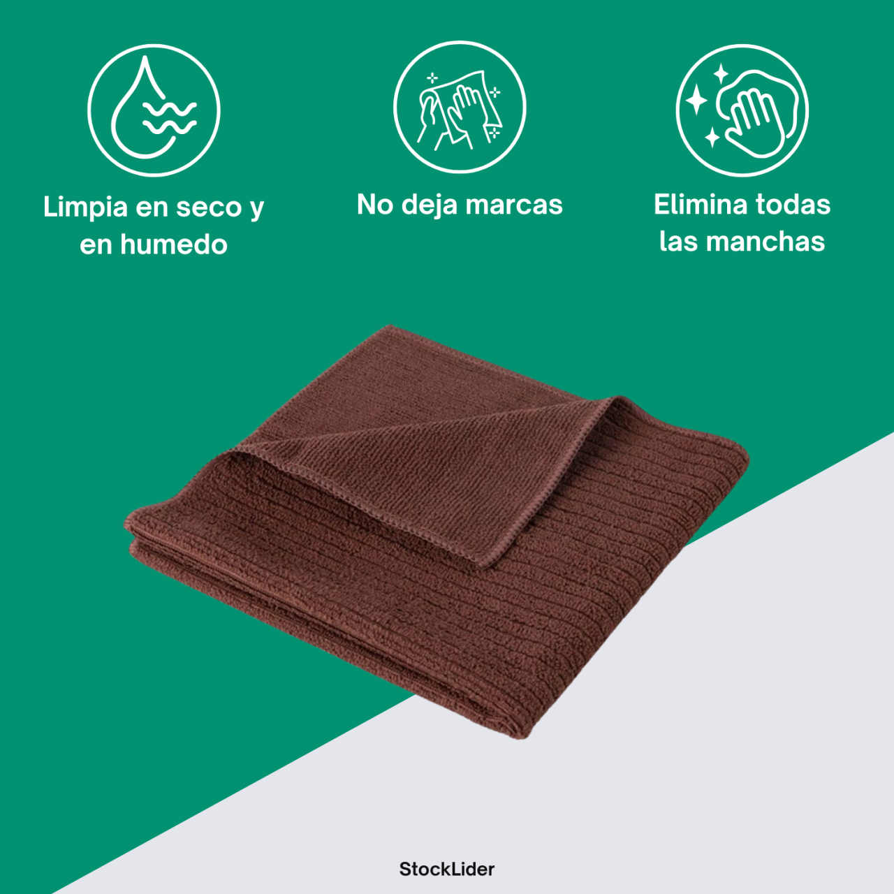 BAYETA MICROFIBRA ULTA ABSORBENTE