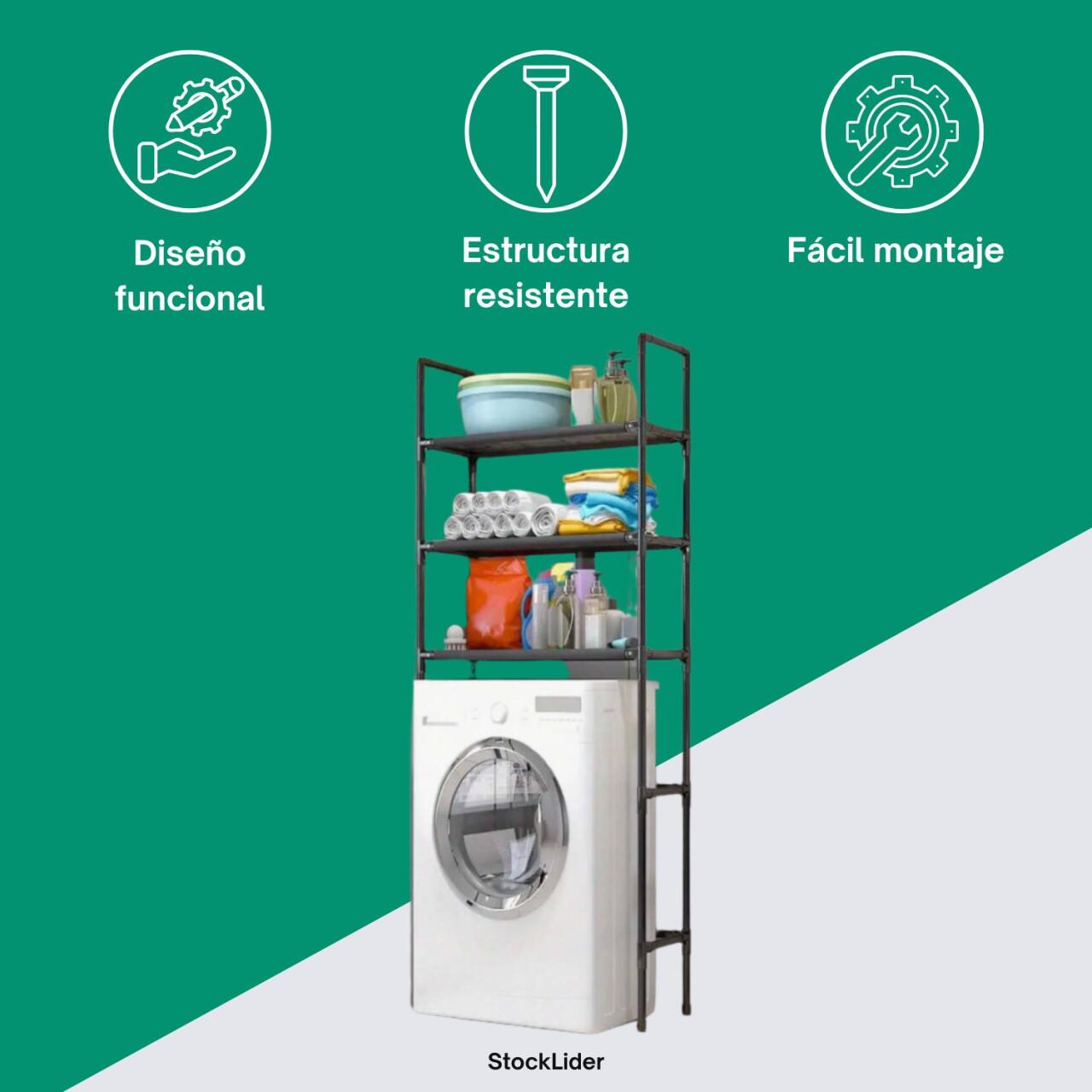 ESTANTERIA DE 3 NIVELES
