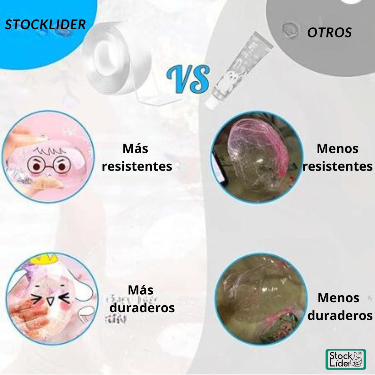 CINTA NANOTEC MÁGICA DE DOBLE CARA